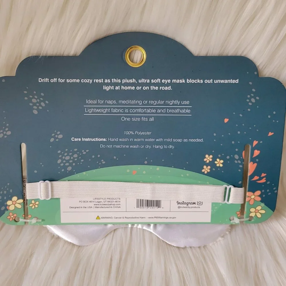 Lamb Plush Sleep Mask